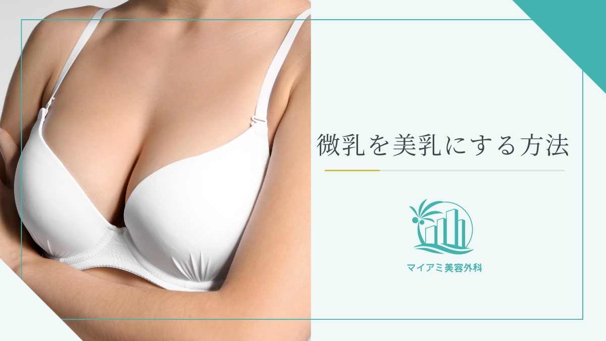 微乳を美乳にする方法